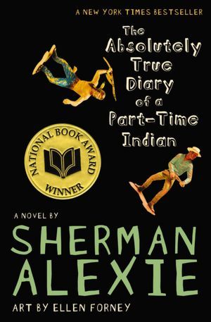the absolutely true diary of a part time indian by sherman alexie book cover